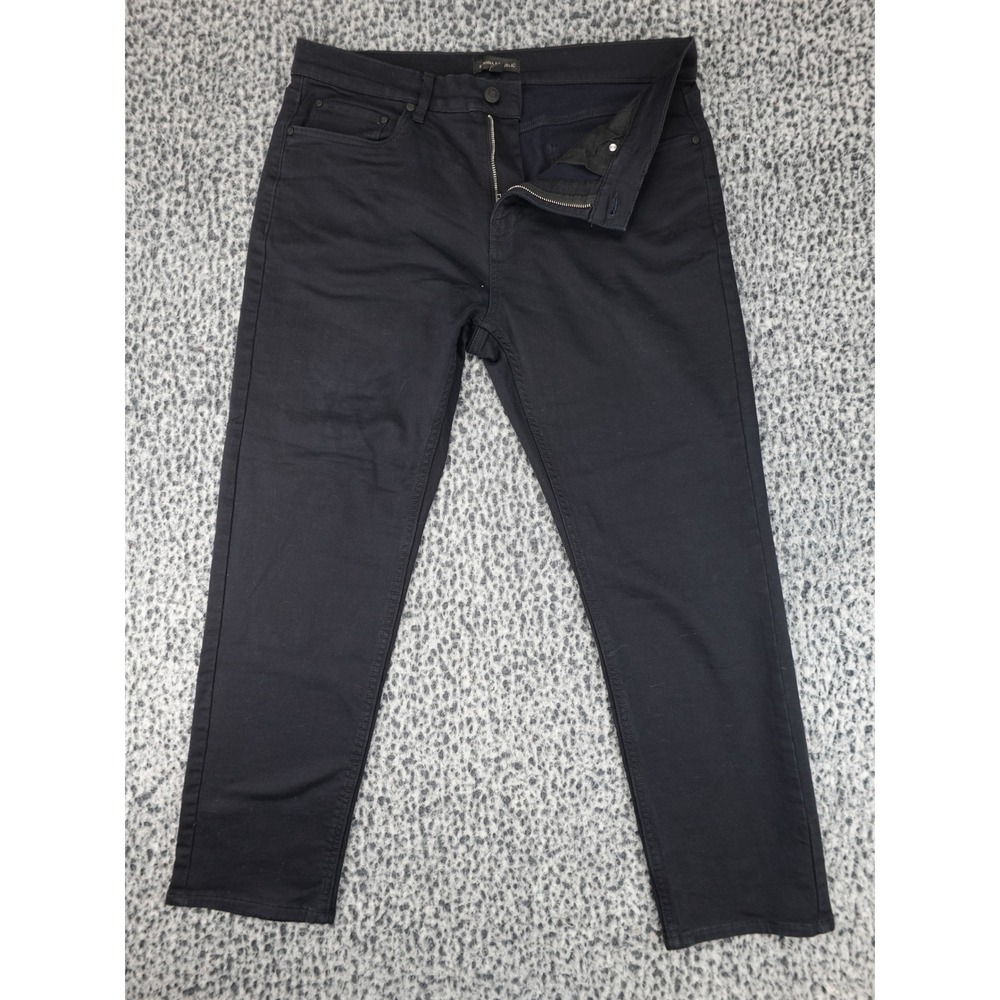 Banana Republic Pants Mens 34x29 Black Straight Leg Chino 5-Pocket 11760